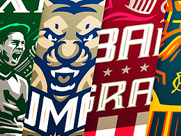 足球俱樂部插圖專為UFAN