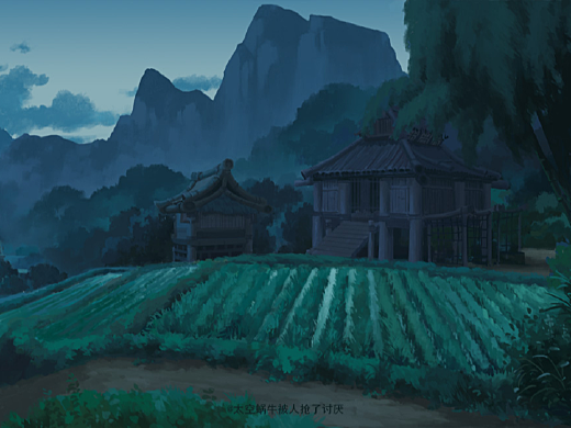 不一樣的魔獸世界——四風谷的清晨
