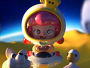 2021咸鱼C4D卡通作品合集