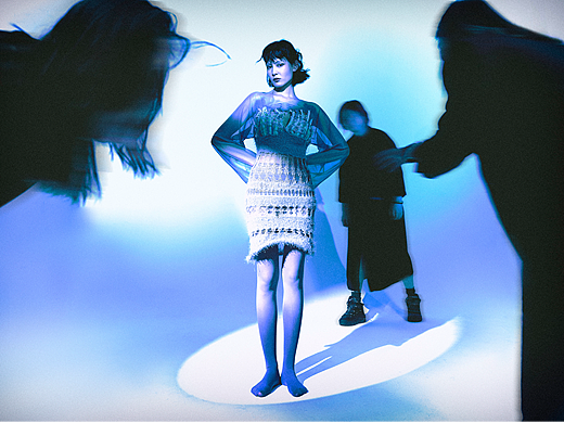 英国RCA Knitwear专业录取作品集3 主题：反抗男性凝视