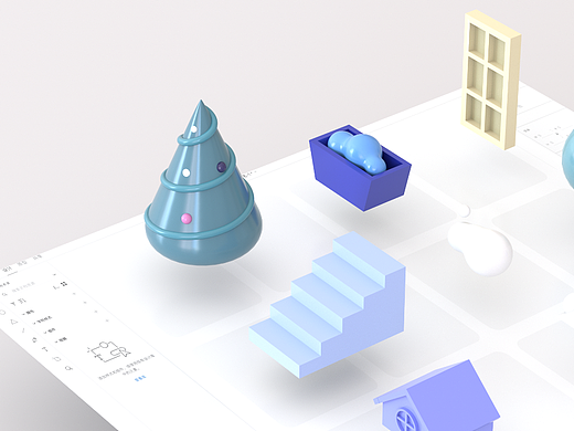 C4D作品（個人主頁-ZNjQ1NzcyMzY=） - 場景 - 站酷設(shè)計師GGty32原創(chuàng)素材 - 站酷ZCOOL