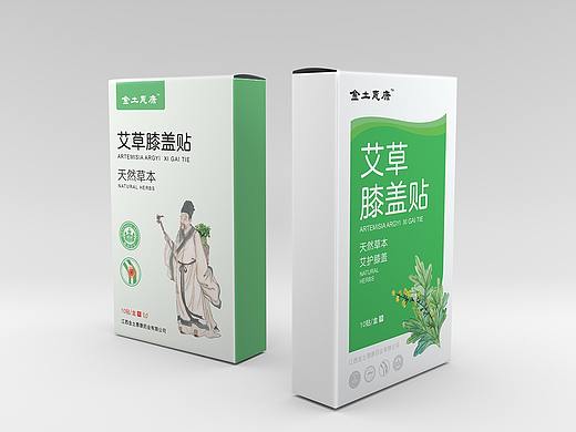 艾草膝盖贴 包装