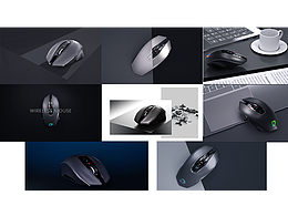 C4D鼠标产品渲染