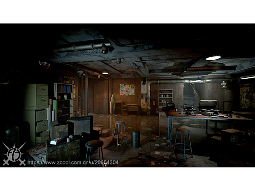 《明日之后》——UE4场景概念1/4