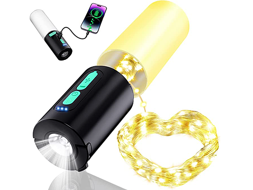 2023新款户外露营便携收纳灯串