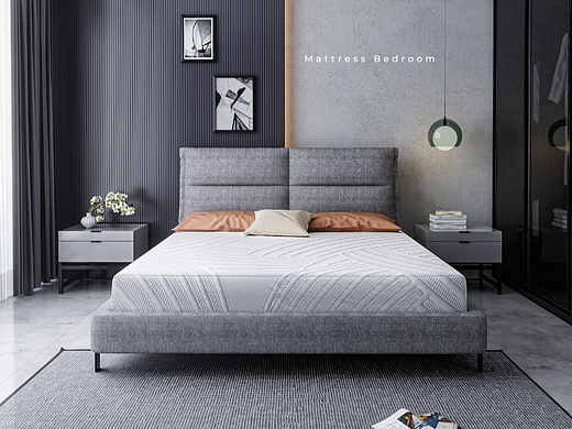 床墊（Bed Mattresses）（個(gè)人主頁-ZNjEyODM0MTI=） - 產(chǎn)品 - 站酷設(shè)計(jì)師Tina_lsm原創(chuàng)素材 - 站酷ZCOOL