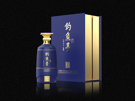 钓鱼台酒设计