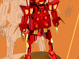 這是我設(shè)計(jì)的一款未來機(jī)甲！