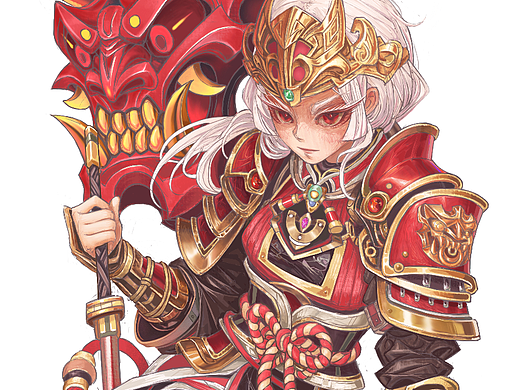 原创画作 血武士之魂