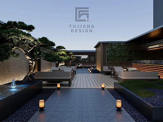 一天完成的庭院