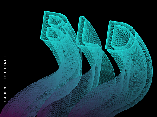 AI PS字体练习（个人主页-ZNjEzMzY1ODQ=） - 字体/字形 - 站酷设计师蓝七潇潇原创素材 - 站酷ZCOOL