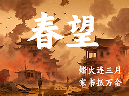 《春望》| 杜甫