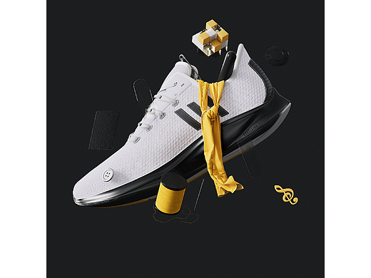 运动鞋渲染练习