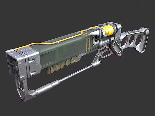 【3dmax武器建模教程】从box开始制作科幻激光枪高模