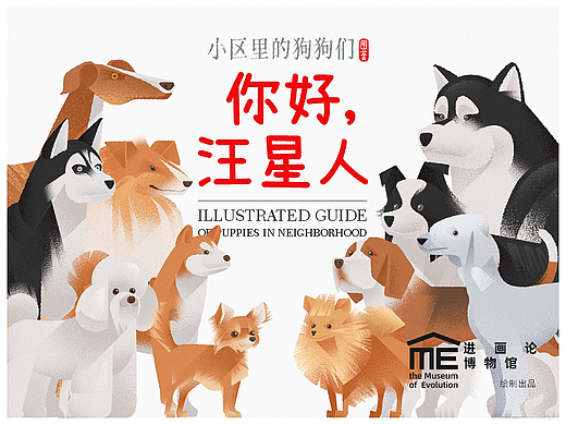 小区汪星人图鉴 | Illustrated Guide of Puppies