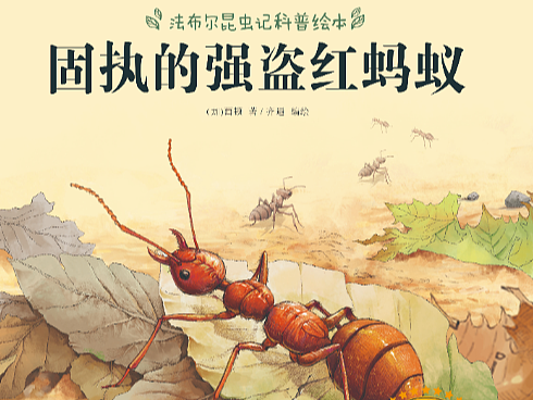 法布尔昆虫记的绘本设计