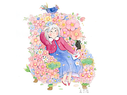 小女孩｜原創(chuàng)作品插畫設計