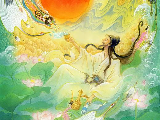 李白|人生得意须尽欢，莫使金樽空对月