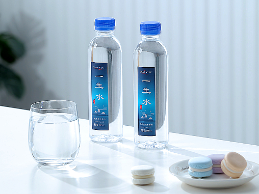 一生水饮用水（蓝款）拍摄案例
