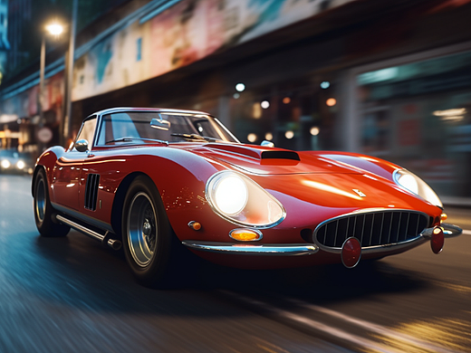 AI绘画-Midjourney-车辆图