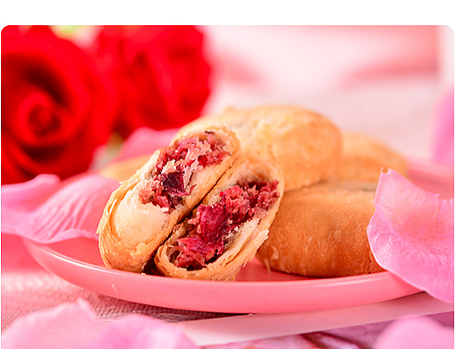 鲜花饼详情页设计