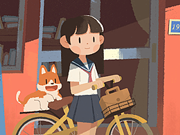 兒時的書店 | 兒童插畫