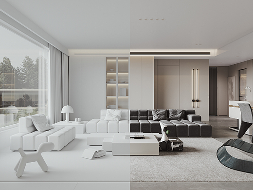 近日两套作品-现代