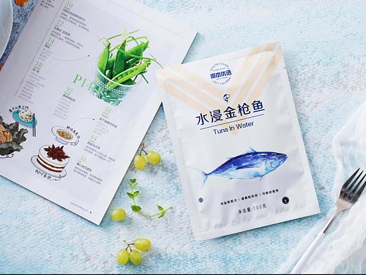 水浸金枪鱼｜电商生鲜健康美食详情页面&包装