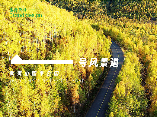 武夷山国家公园1号风景道 | LOGO设计方案一