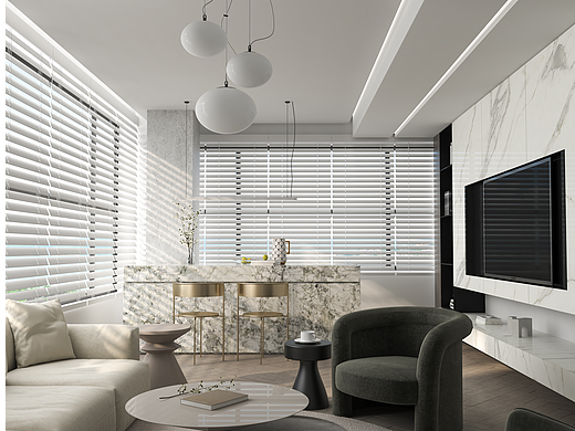 现代极简客餐厅 Modern minimalist Restaurant（个人主页-ZNTk2NDkzODQ=） - 家装设计 - 站酷设计师Hapseon原创素材 - 站酷ZCOOL