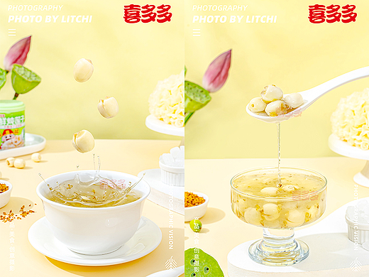 喜多多 X 鲜炖莲子 视频/平面 视觉升级