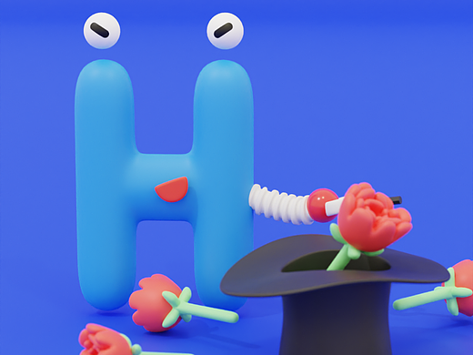 Blender春日创作打卡挑战-字母H