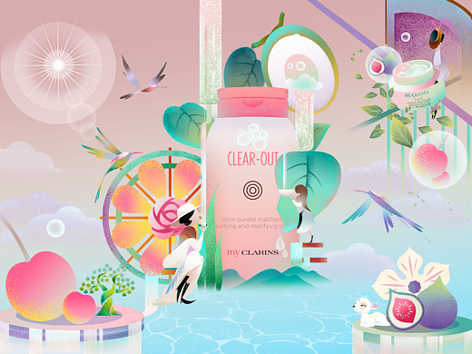 my CLARINS | 寻找天然好食肌