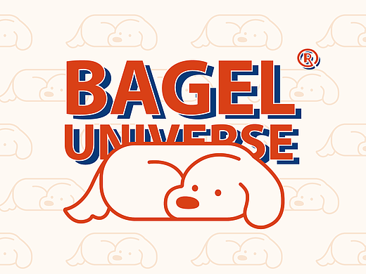 LOGO設計 | BAGEL UNIVERSE