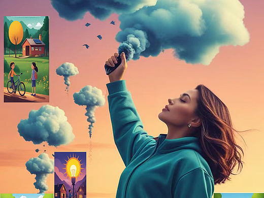 高举践行低碳环保生活