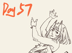 11期Day57 @速寫班長(zhǎng) #速寫60天挑戰(zhàn)賽# ???（個(gè)人主頁-ZNTk0ODA4ODQ=） - 創(chuàng)作習(xí)作 - 站酷設(shè)計(jì)師一語四字原創(chuàng)素材 - 站酷ZCOOL