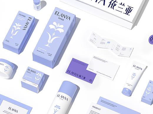 ELANYA依兰亚丨美妆品牌包装全案