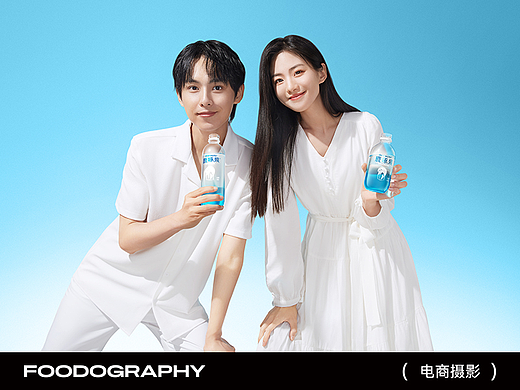 产品摄影 | 鹿啄泉弱碱性天然矿泉水 X foodography