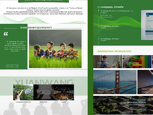 Google Group website design