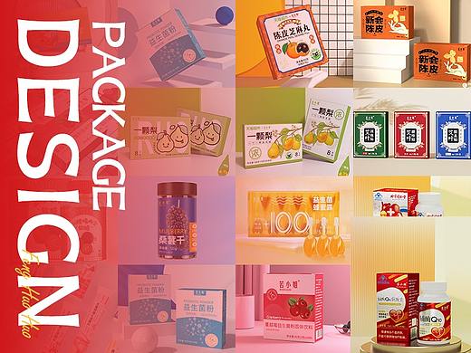 包裝設(shè)計合集-食品保健類（個人主頁-ZNjU5NDM3Njg=） - 電商 - 站酷設(shè)計師馮火火耶原創(chuàng)素材 - 站酷ZCOOL