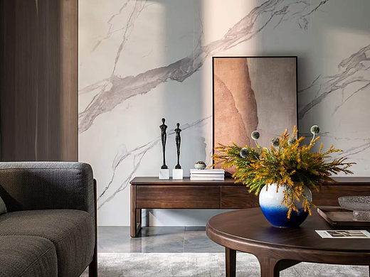 现代中式风格给人以一种舒适的居住体验