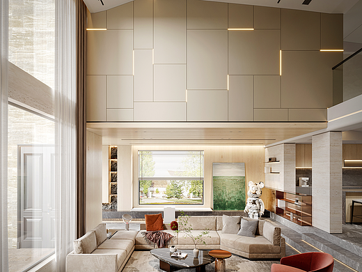 现代别墅-效果表现