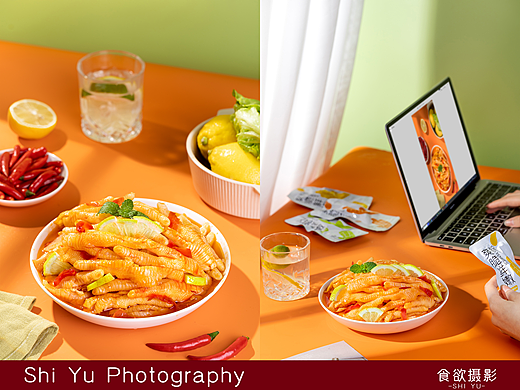 美食摄影|无骨鸡爪小袋零食|SHIYU食欲