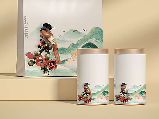 临摹-长寿花/寿带鸟