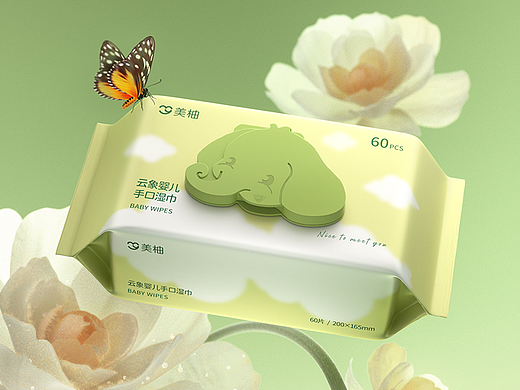 云象湿巾/棉柔巾品牌视觉方案