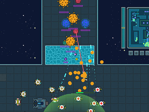 做了个即时战略游戏。制作记录