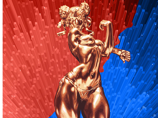 3D打印 1：6 街头霸王 春丽 涂装展示