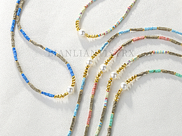 不规则手工珍珠项链