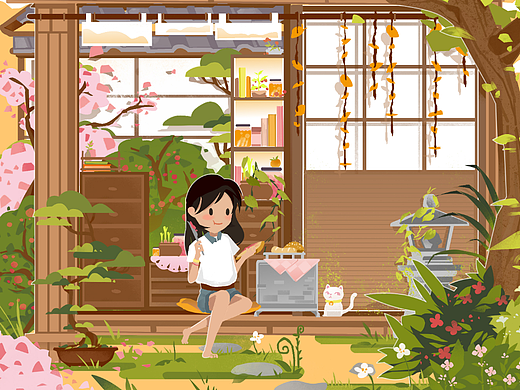 【小森林同人插画】特定场景重现