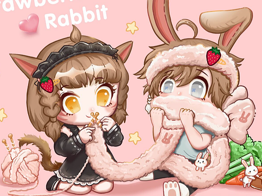 微厚涂风格Q版动漫人物练习（个人主页-ZNjAzNTI4MDA=） - 创作习作 - 站酷设计师鲨鱼不高兴原创素材 - 站酷ZCOOL